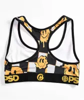 PSD x Cookies Smiles Checkered Sports Bra