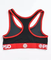 PSD x Death Row Records Black & Red Sports Bra