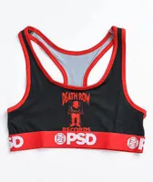 PSD x Death Row Records Black & Red Sports Bra