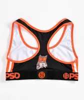 PSD x Hooters Racing Black Sports Bra