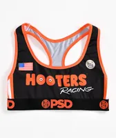 PSD x Hooters Racing Black Sports Bra