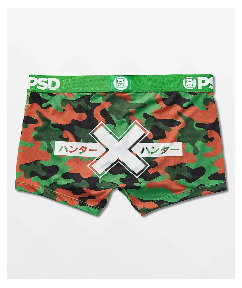 PSD x Hunter x Hunter Killua Camo Boxer Briefs