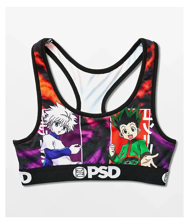 PSD x Hunter x Hunter Gon Killua Split Sports Bra