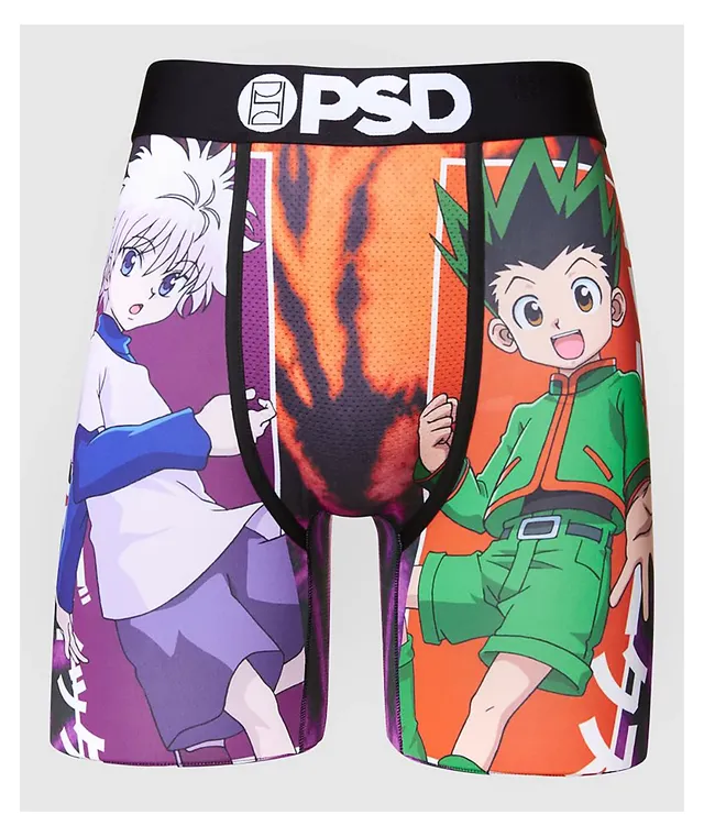 PSD Underwear Men's Boxer Briefs (Multi/Hisoka Hype/XL), Multi/Hisoka Hype,  X-Large : : Clothing, Shoes & Accessories