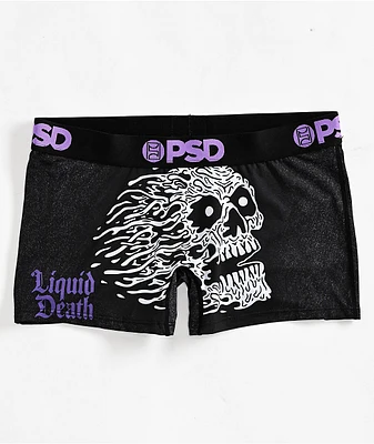 PSD x Liquid Death Skull Boyshort Underwear