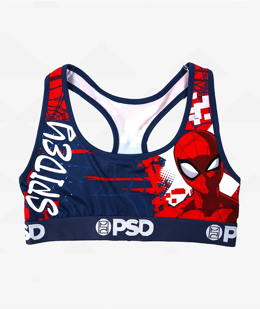 PSD x Marvel Spider-Man Senses Sports Bra