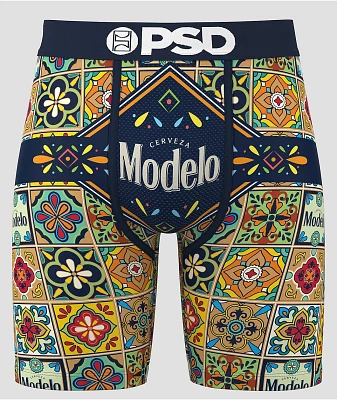 PSD x Modelo Mosaic Boxer Briefs