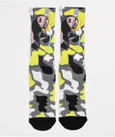 PSD x Naruto Camo Crew Socks