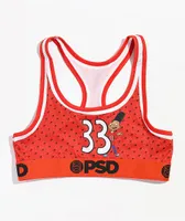 PSD x Nickelodeon Gerald 33 Red Sports Bra