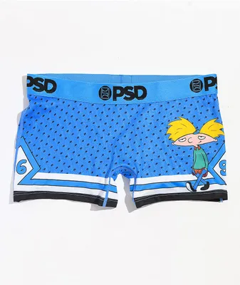 PSD x Nickelodeon Hey Arnold 96 Blue Boyshort Underwear