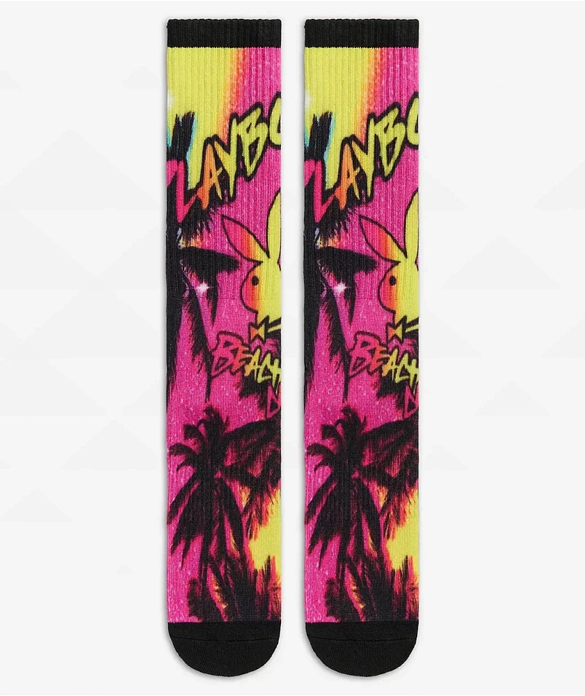 PSD x Playboy Beach Club Crew Socks