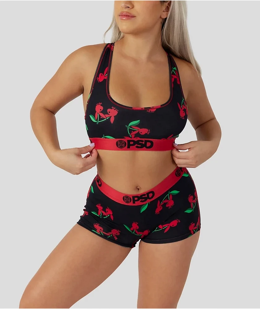 PSD x Playboy Cherries Modal Sports Bra
