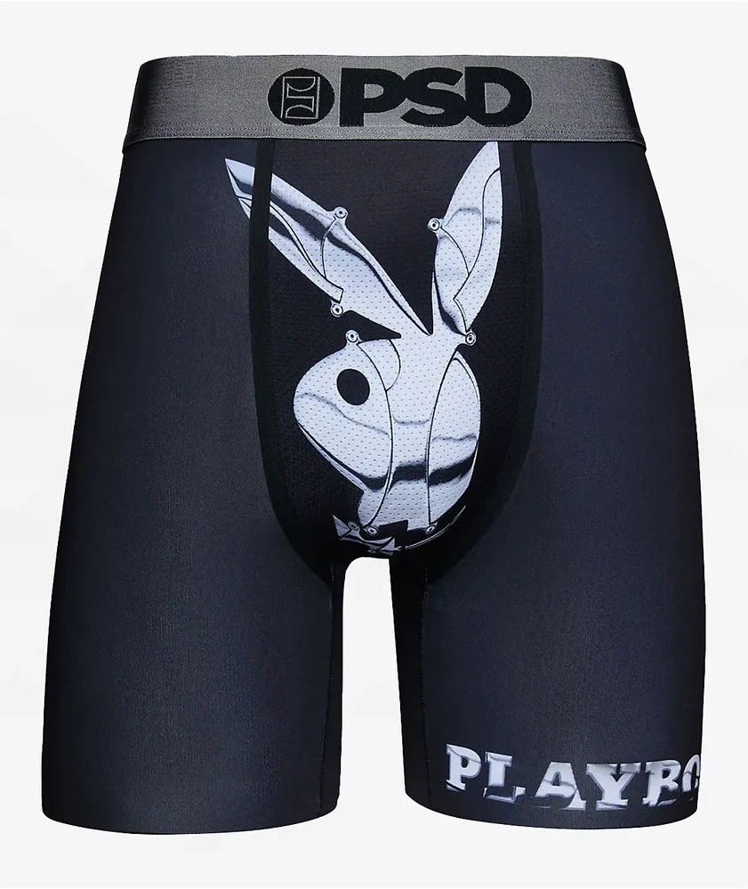 PSD x Playboy Glow Black Boxer Briefs