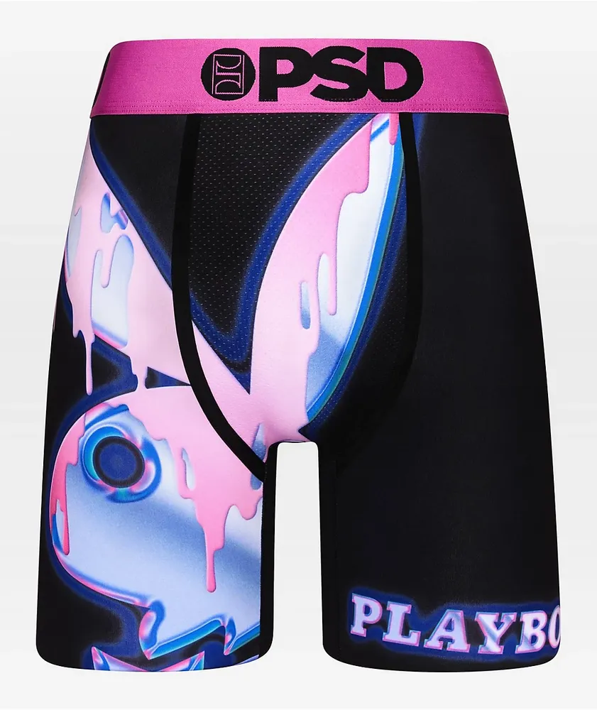PSD x Playboy Glow Black Boxer Briefs