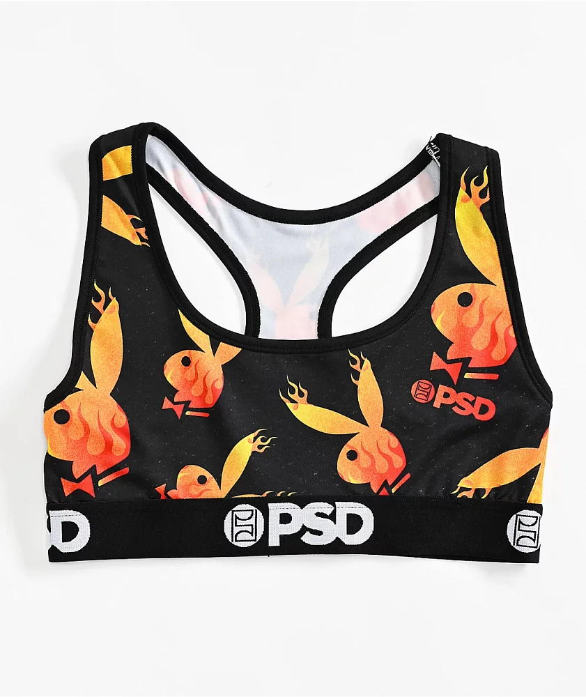 PSD x Playboy Flames Sports Bra