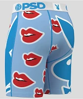 PSD x Playboy Lips Blue Boxer Briefs