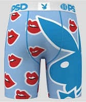 PSD x Playboy Lips Blue Boxer Briefs