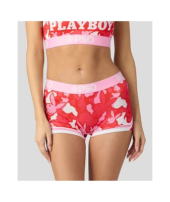 PSD x Playboy Love Camo Pink Boyshort Underwear