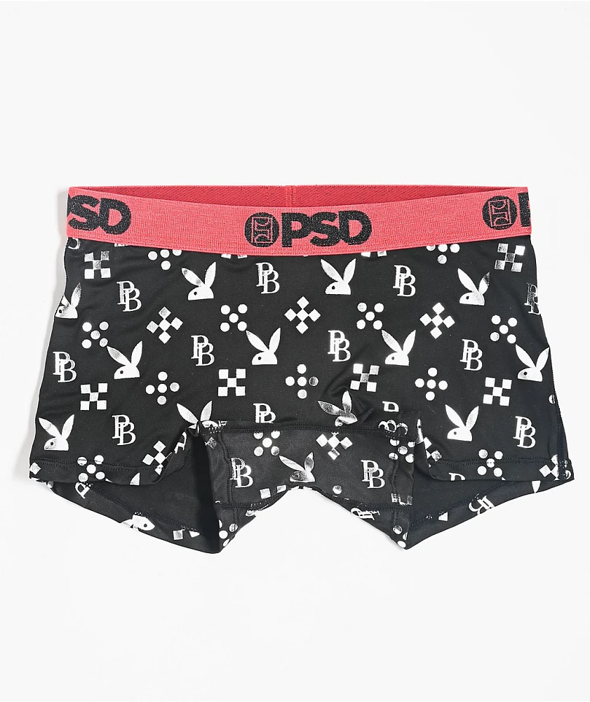 PSD x Playboy Monogram Boyshort Underwear