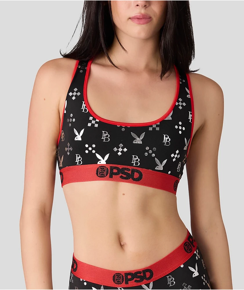 PSD x Playboy Monogram Sports Bra