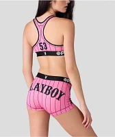 PSD x Playboy Play Ball Pink Boyshort Underwear