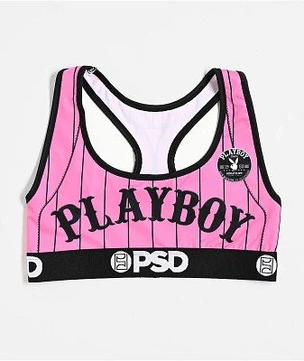 PSD x Playboy Play Ball Pink Sports Bra
