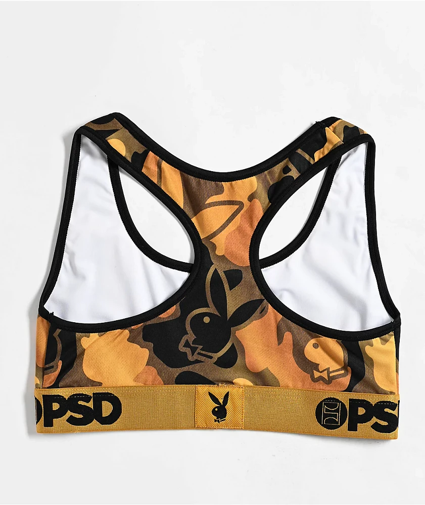 PSD x Playboy Silk Gold Sports Bra