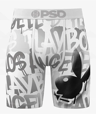 PSD x Playboy Silver Spray Boxer Briefs