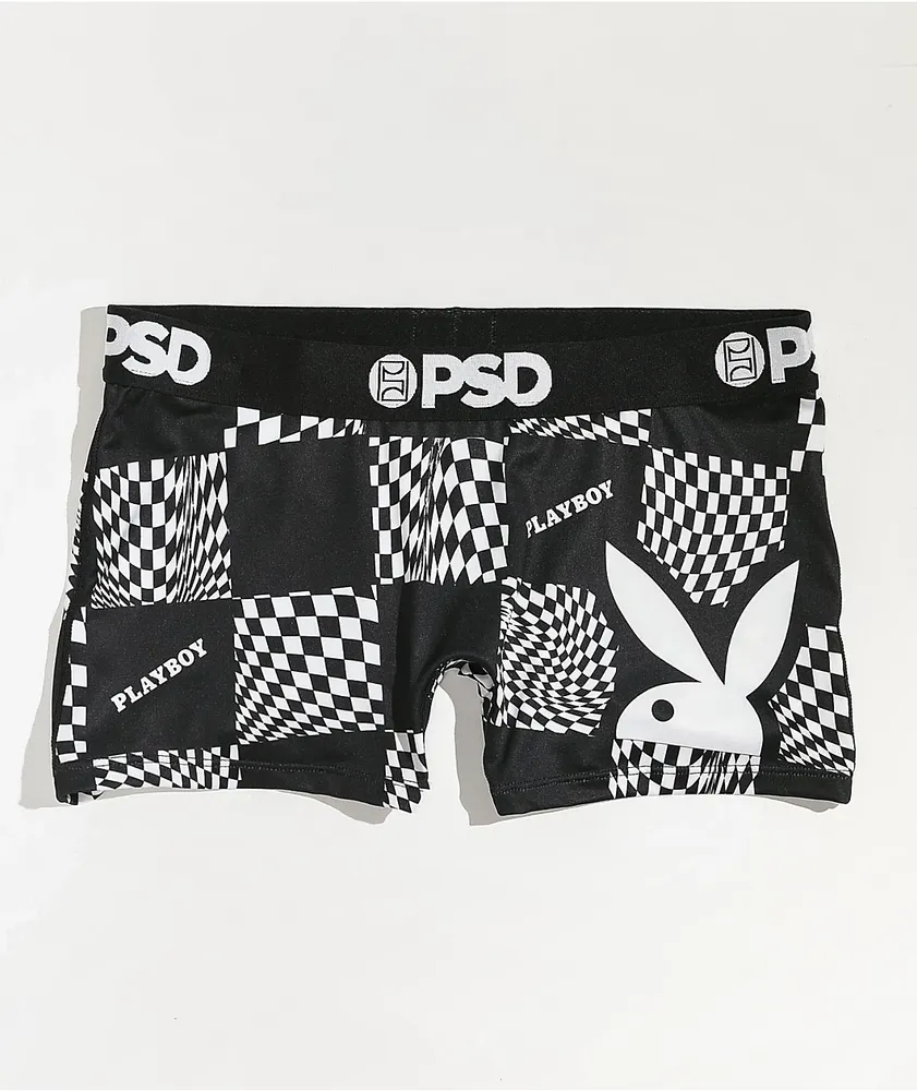 PSD x Playboy Glow Black Boxer Briefs
