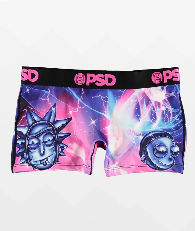 PSD Women's Bratz Boy Shorts - Full Coverage Women's Underwear -  Comfortable Stretch Panties for Women, Multi