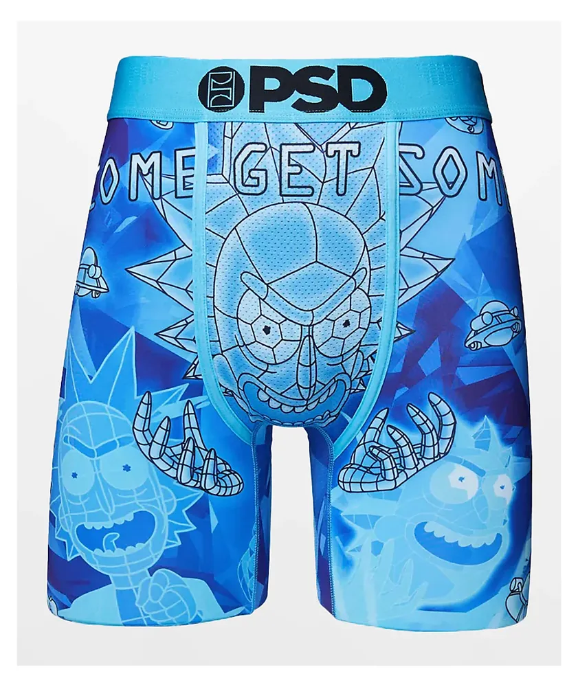 PSD Boys' 2pk Sports Boxer Briefs - Black/Blue M