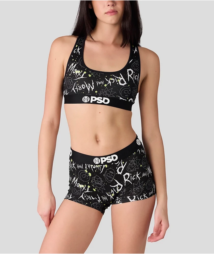 PSD x Rick And Morty Electric Head Boyshort Underwear