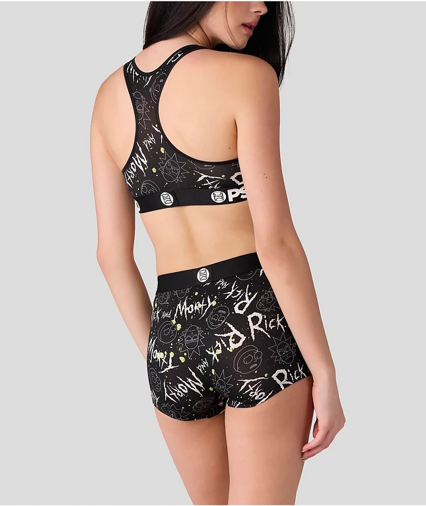 PSD x Rick And Morty Electric Head Boyshort Underwear