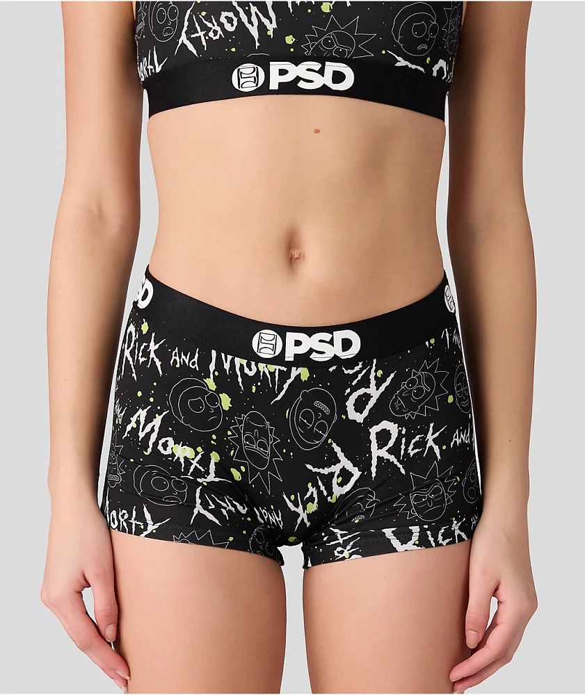PSD x Rick And Morty Electric Head Boyshort Underwear