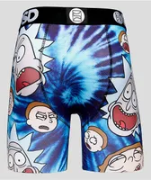 PSD x Rick and Morty Heads Tie Dye Boxer Briefs