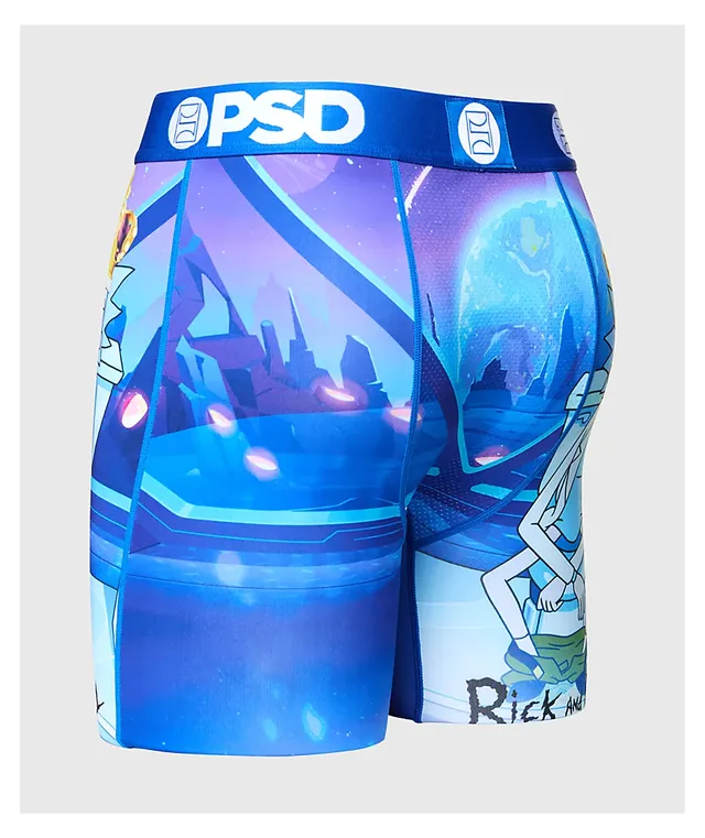 PSD Underwear Men's Stretch Boxer Brief Underwear - Rick & Morty