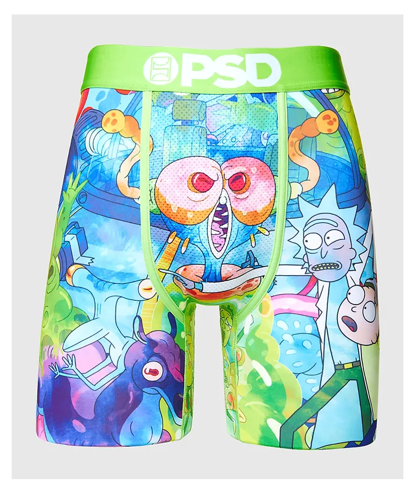 Rick and Morty Bananas All Over - PSD Underwear