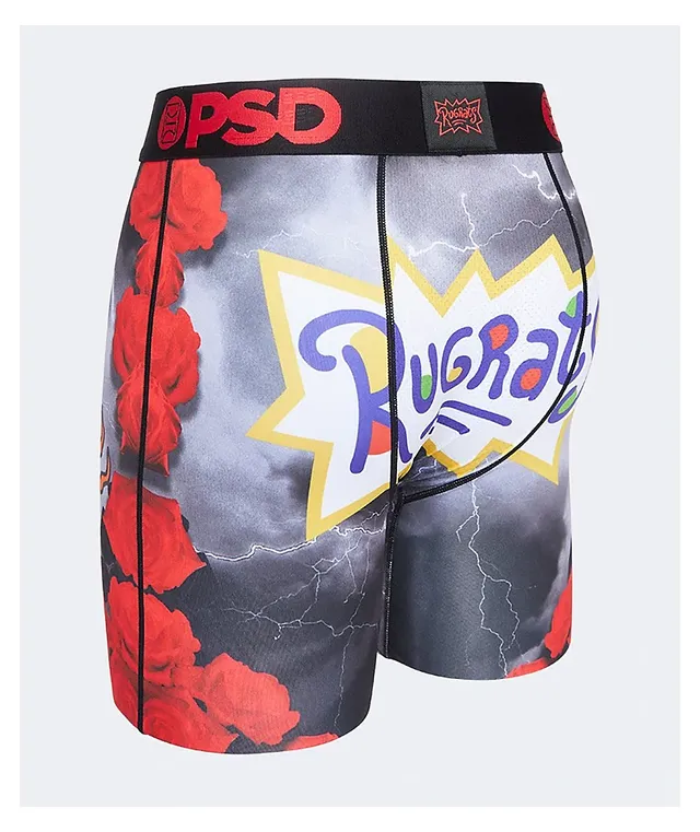 PSD x Rugrats Rugs 'N' Roses Boxer Grey Boxer Briefs