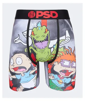 PSD x Rugrats Rugs 'N' Roses Boxer Grey Boxer Briefs