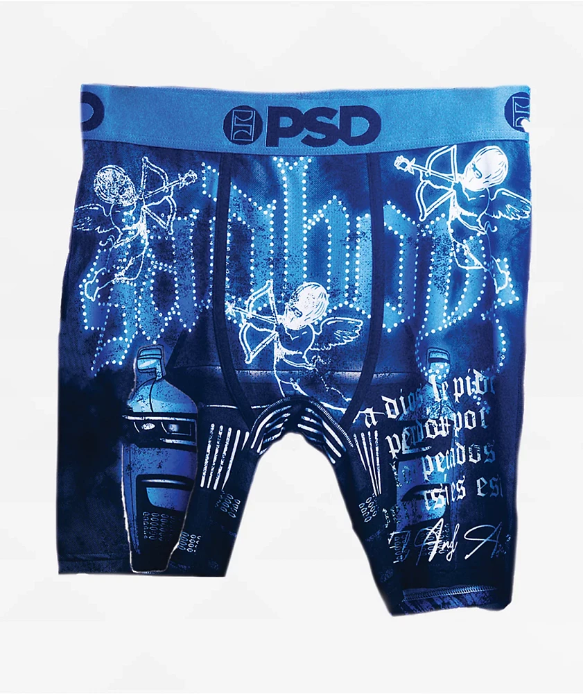 PSD x SADBOYZ by Junior H Azul Angel Boxer Briefs