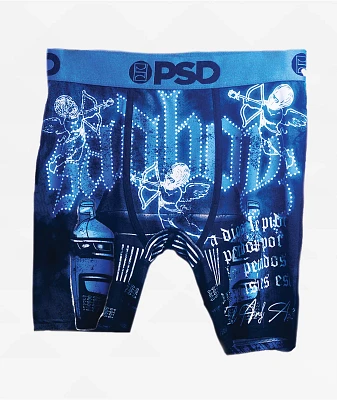 PSD x SADBOYZ by Junior H Azul Angel Boxer Briefs