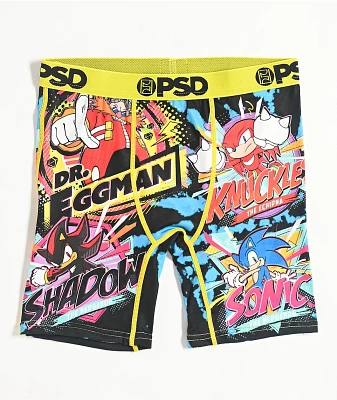PSD x Sonic The Hedgehog Kids Speed Boxer Briefs