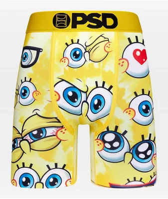 PSD x SpongeBob SquarePants Eyes On You Yellow Boxer Briefs
