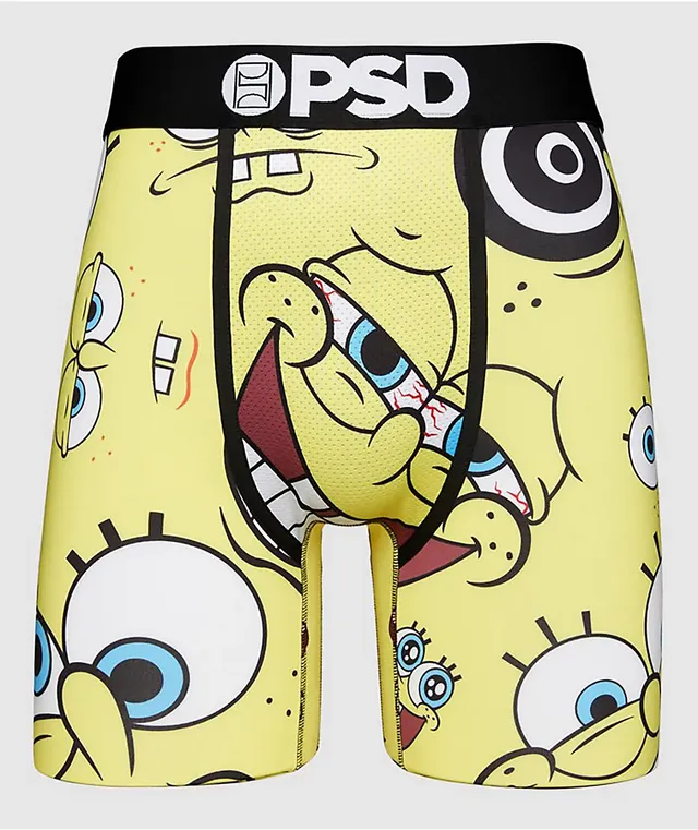 Hot Topic SpongeBob SquarePants Duo Trippy Bra & Boyshort Panty Set