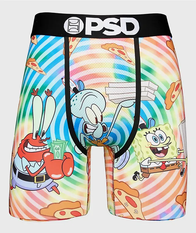 PSD x SpongeBob SquarePants Dye All Over Womens Boyshorts