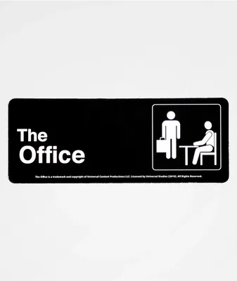 PSD x The Office Bathroom Sign Sticker