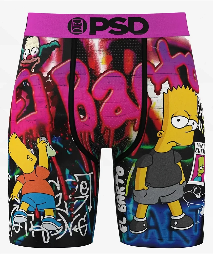 PSD x The Simpsons El Barto Boxer Briefs