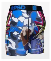 PSD x Yu-Gi-Oh Yami Yugi Blue, White, & Black Camo Boxer Briefs