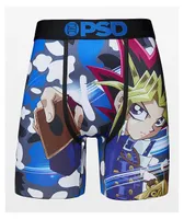 PSD x Yu-Gi-Oh Yami Yugi Blue, White, & Black Camo Boxer Briefs