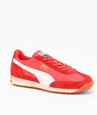 PUMA Easy Rider Red & White Shoes